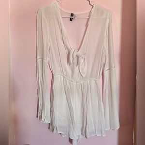 H&M Tie-Front Romper